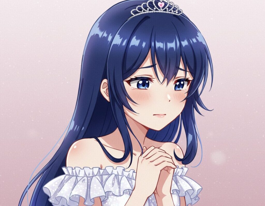 涙ながらに謝罪