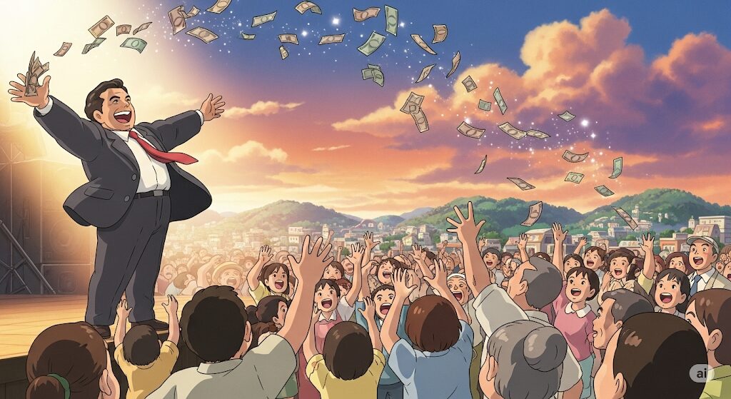 借金膨張
