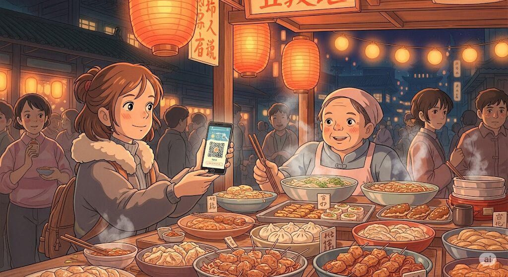 中国の屋台