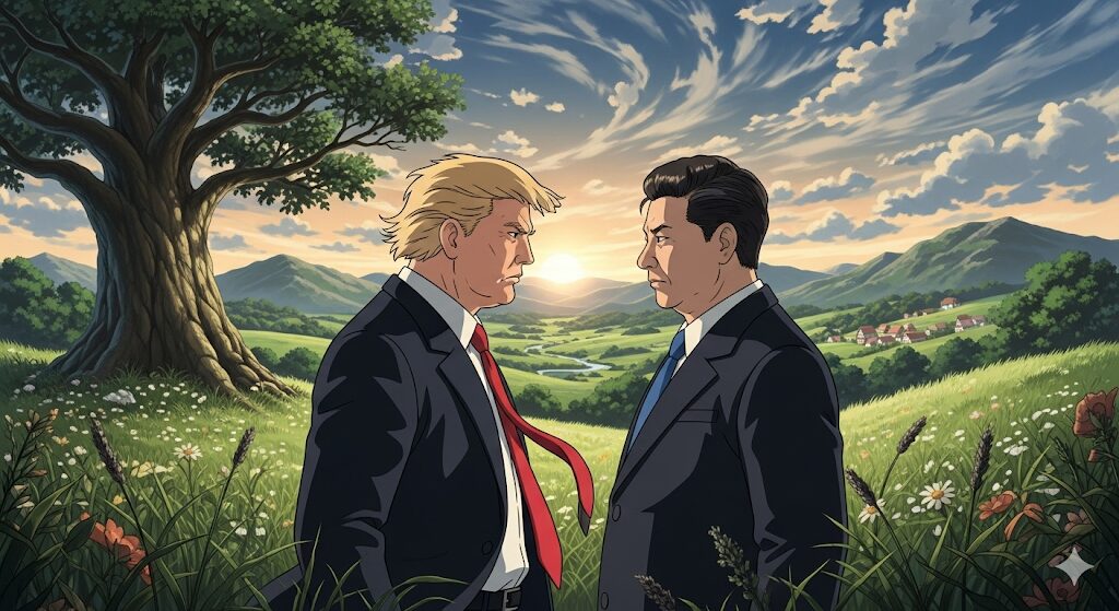 アメリカ対中国