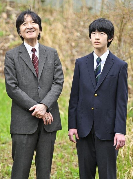 秋篠宮文仁親王と悠仁親王