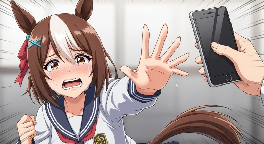 スマホ厳禁