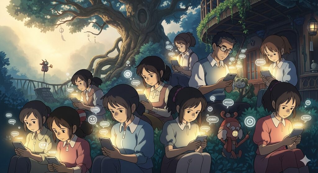 謝罪の嵐