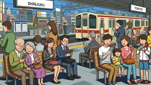 スマートフォンの普及