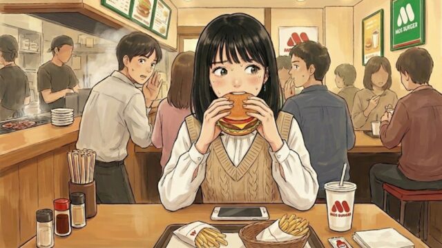 スマホなしで食事