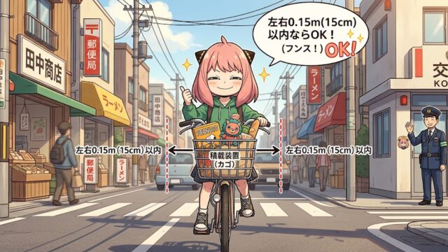 積載物の大きさ制限
