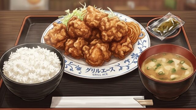 唐揚げ定食