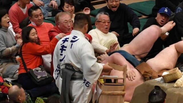大相撲観戦