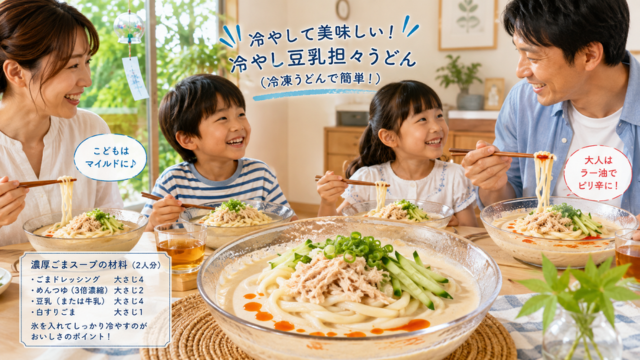 冷やし担々うどん