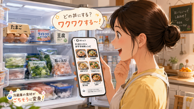 冷蔵庫ガチャ丼